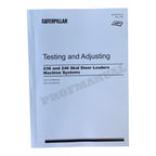 Manual de servicio completo del minicargador Caterpillar 246 *Enviar número de serie