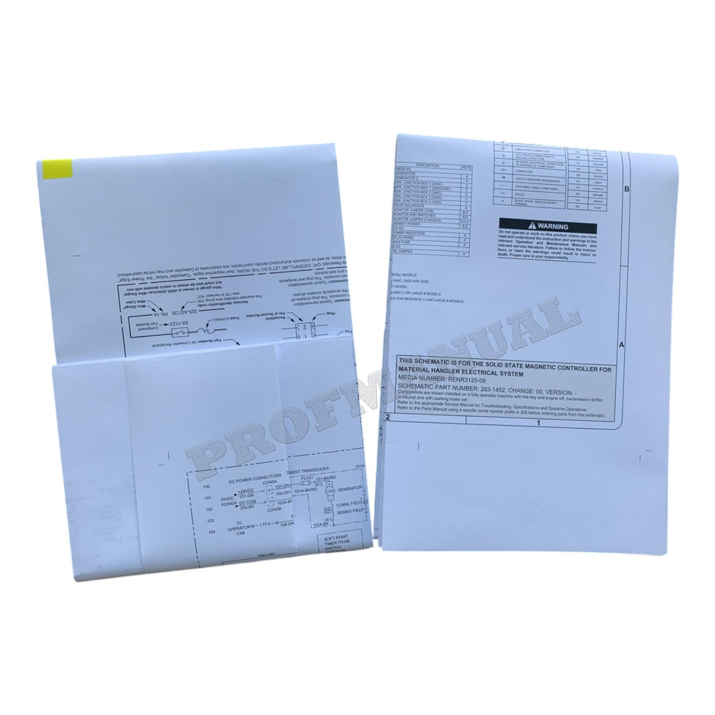 Caterpillar 325C Excavator Full Service Manual 20 books S.N.BFE 1-UP  *Send serial number