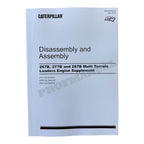 Caterpillar 267B 277B 287B Loader 3044C Engine Test Adjust Assembly 4 books *Send Ser Numb