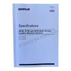 Manual de servicio completo del cargador Caterpillar 267B 277B 287B MDH1-UP *Enviar número de serie