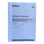 Manual de servicio completo del cargador Caterpillar 267B 277B 287B MDH1-UP *Enviar número de serie