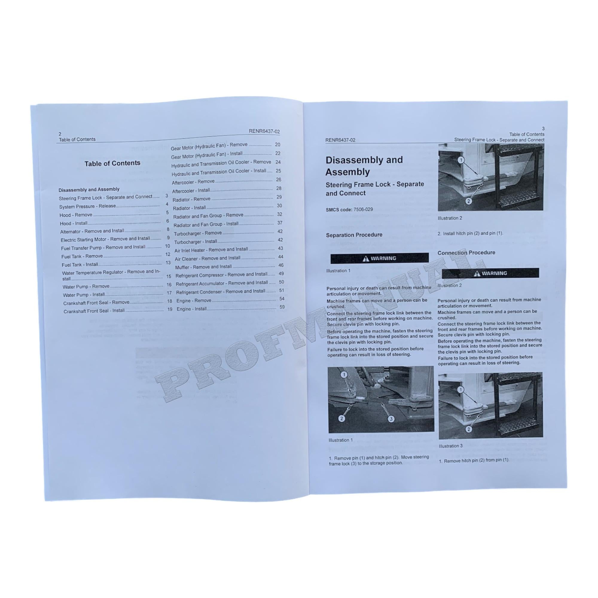 Manual de servicio del motor Caterpillar 3054E 3056E para cargadoras IT28G 924G 924GZ 928G