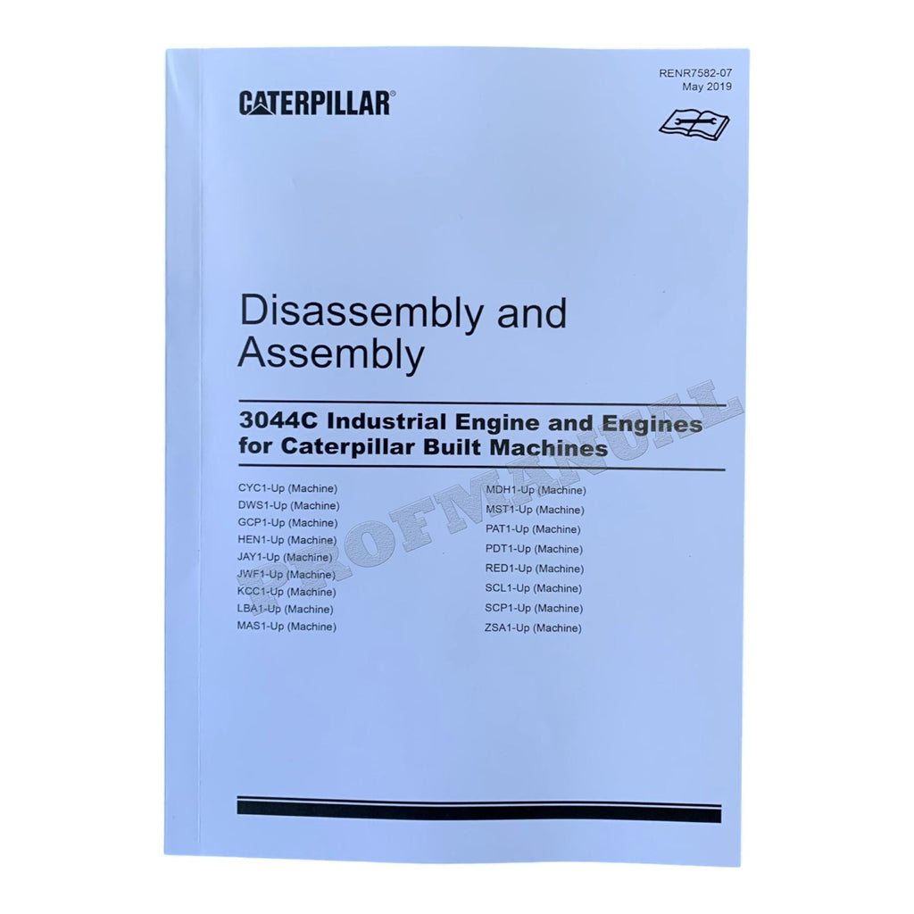 Manual de servicio completo del cargador Caterpillar 267B 277B 287B MDH1-UP *Enviar número de serie