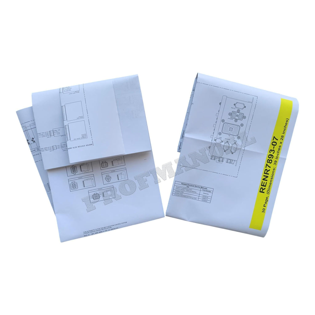 Manual de servicio completo del motor marino Caterpillar 3126B 16 libros *Enviar número de serie