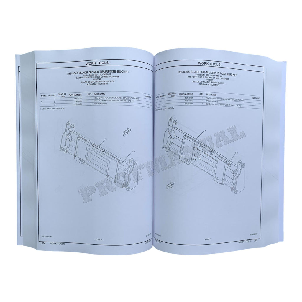 Caterpillar 247 257 Multi Terrain Loader Parts Catalog Manual S.N. CML1-UP