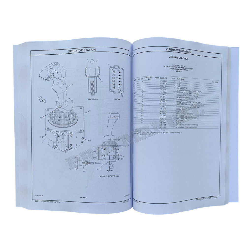 Caterpillar Cat 637G Wheel Tractor Parts Catalog Manual SEBP3622