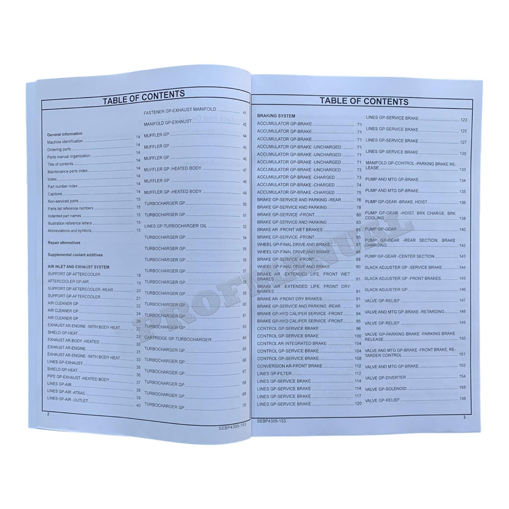 Caterpillar Cat 777F Off Highway Truck Parts Catalog Manual
