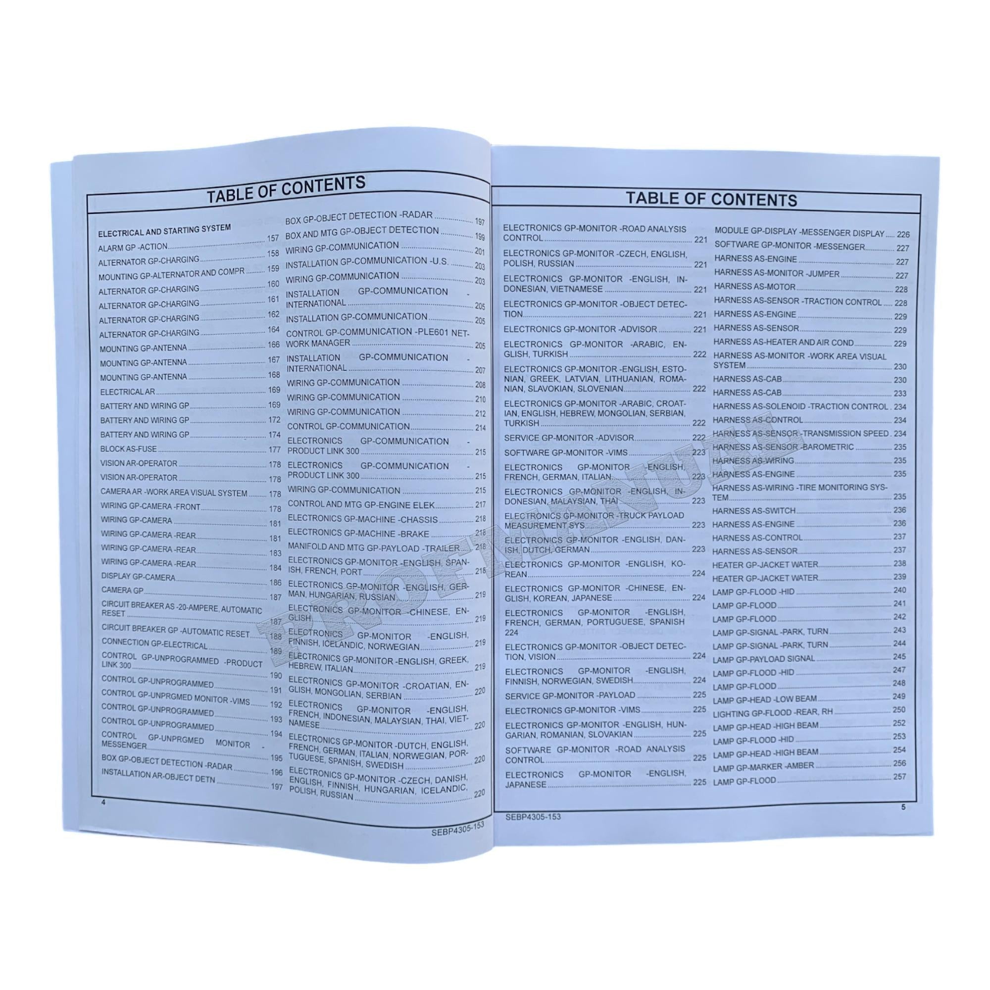 Caterpillar Cat 777F Off Highway Truck Parts Catalog Manual