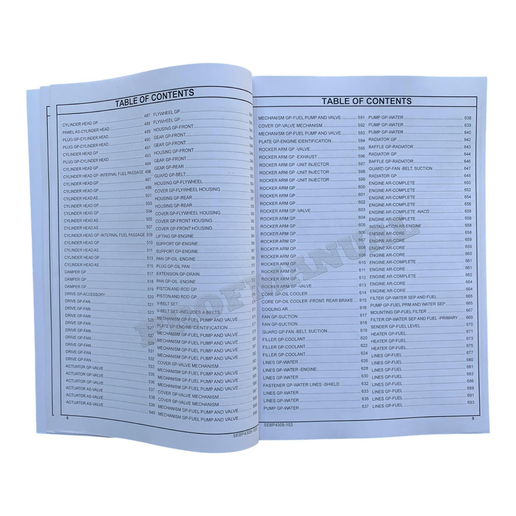 Caterpillar Cat 777F Off Highway Truck Parts Catalog Manual
