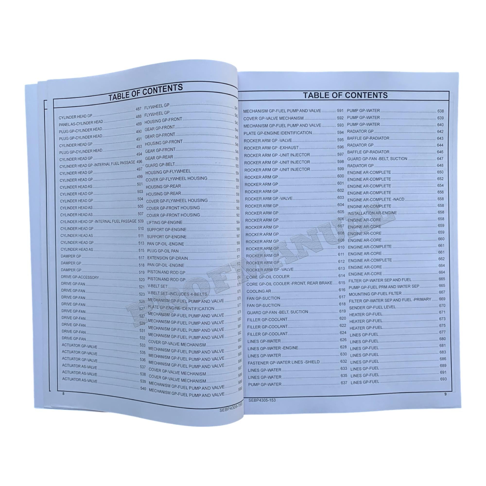 Caterpillar Cat 777F Off Highway Truck Parts Catalog Manual