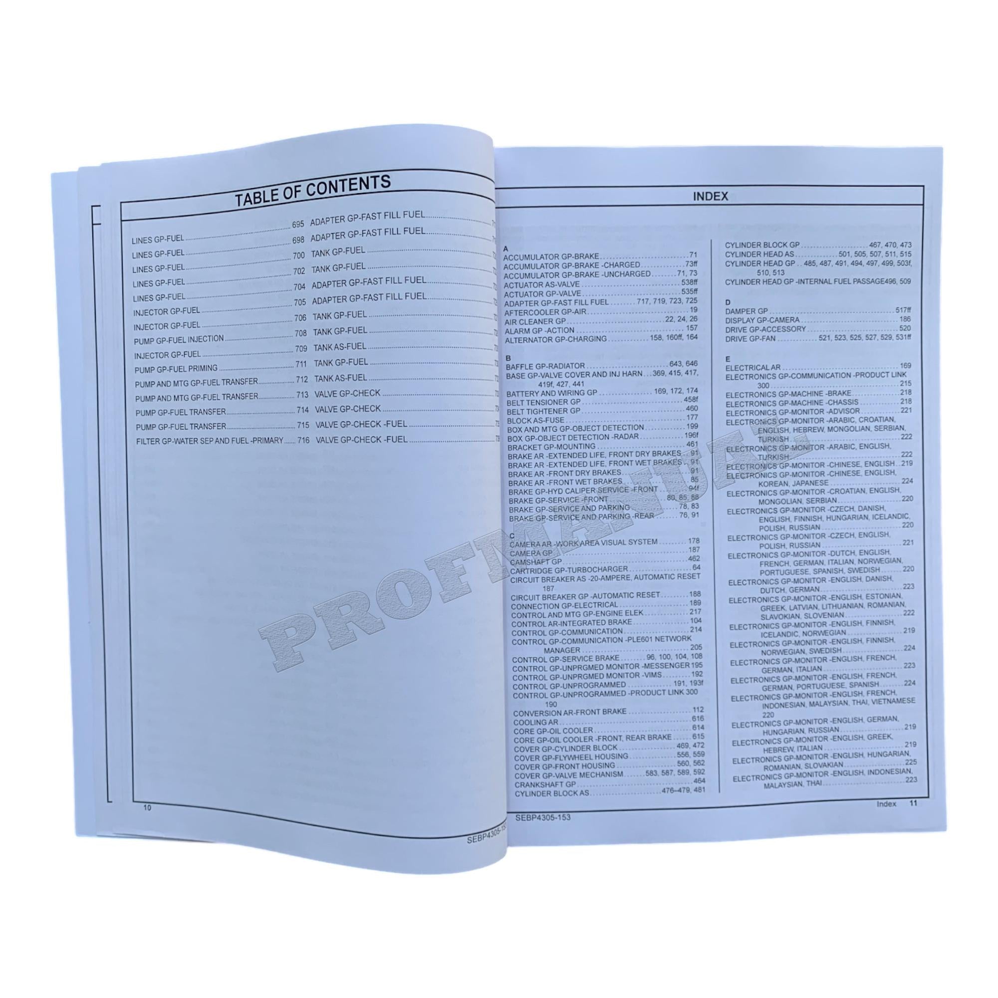 Caterpillar Cat 777F Off Highway Truck Parts Catalog Manual