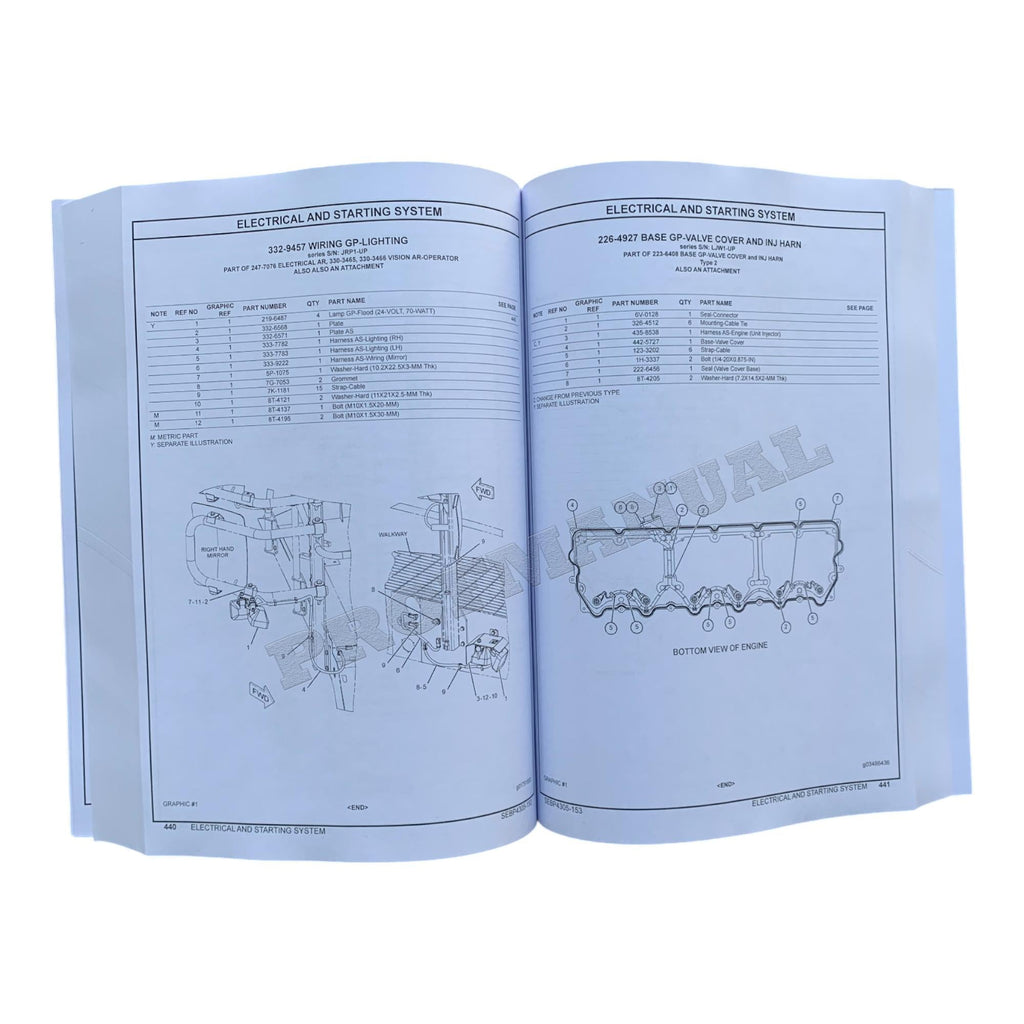 Caterpillar Cat 777F Off Highway Truck Parts Catalog Manual