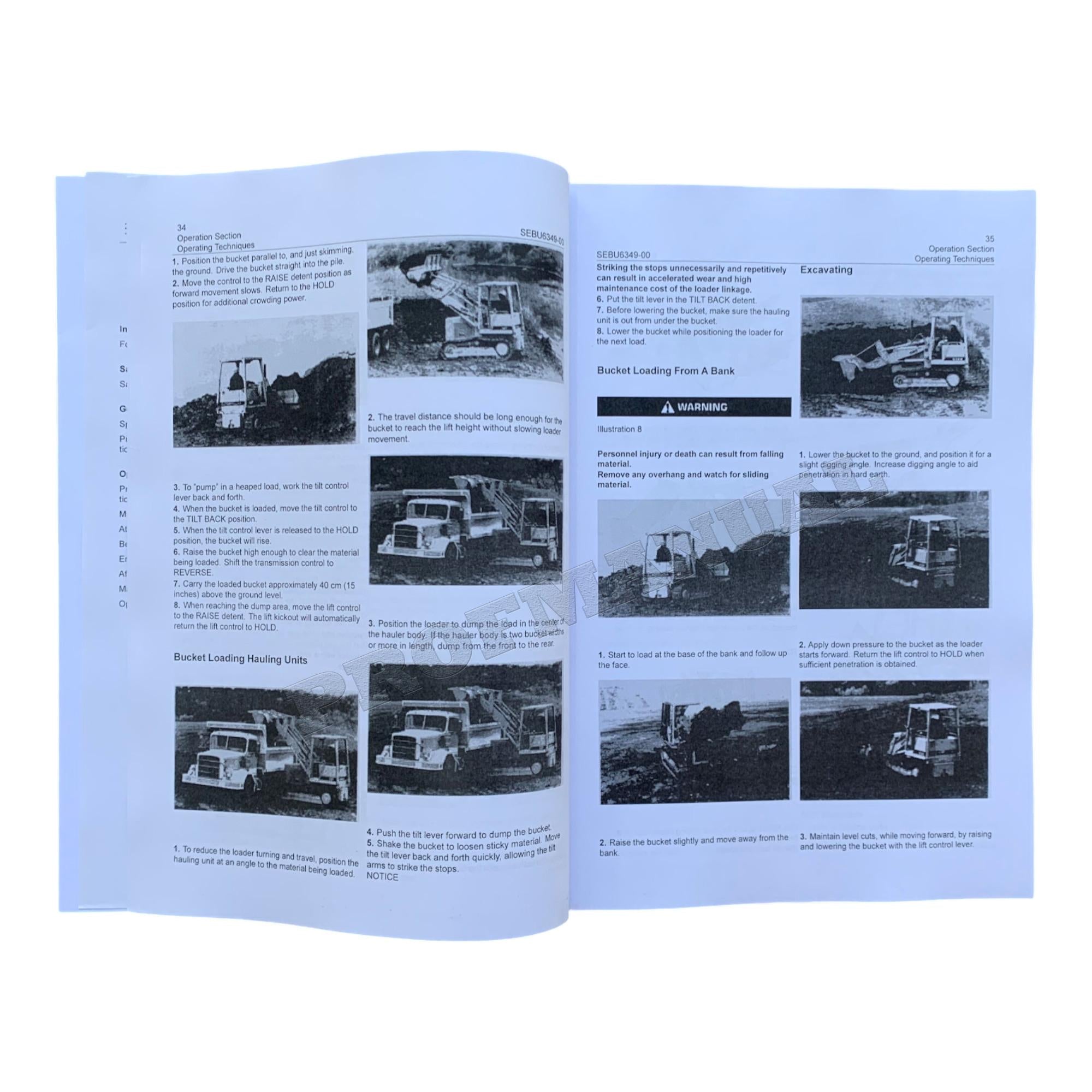 Manual de mantenimiento del operador del cargador de cadenas Caterpillar 931C 935C Serie II
