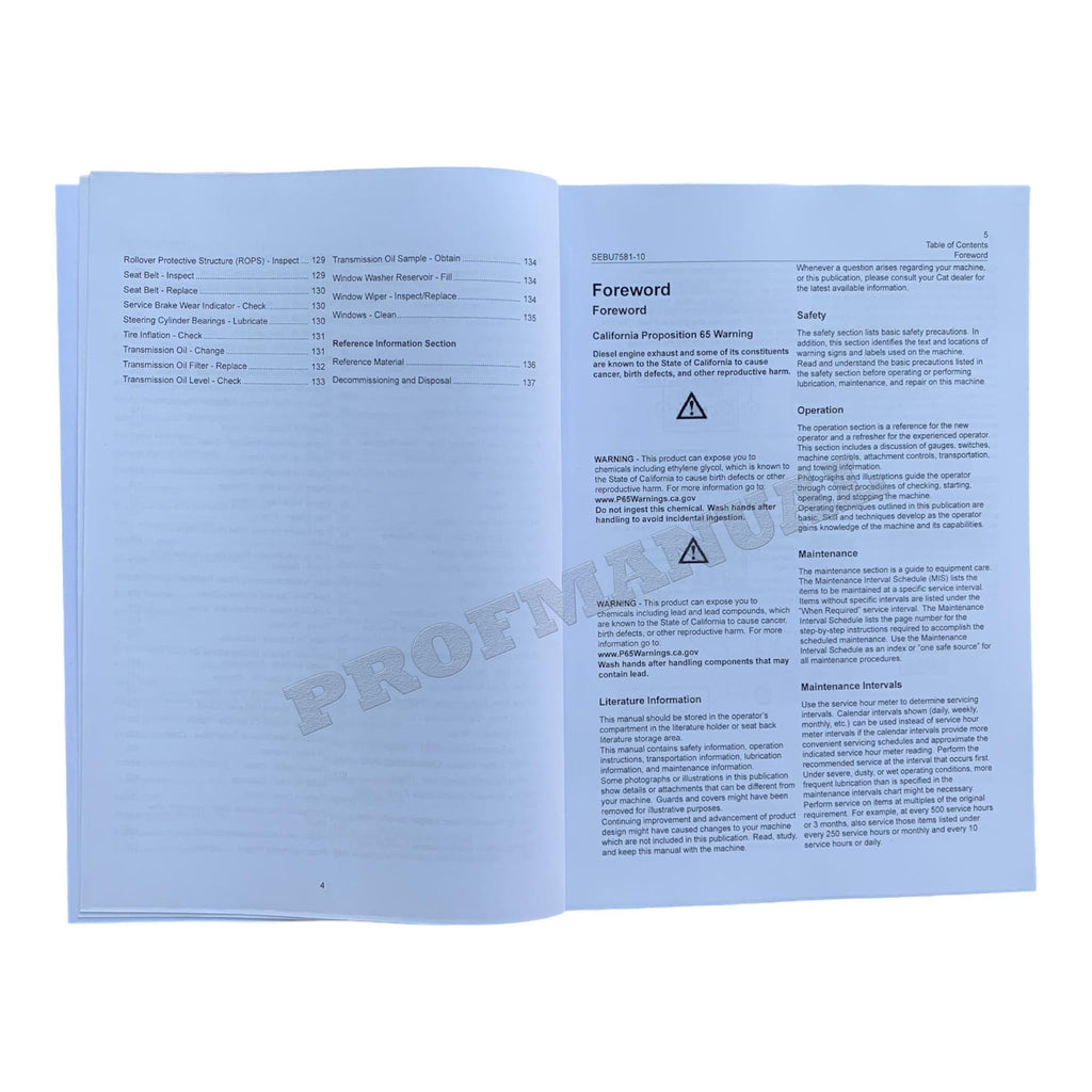 Manual del operador del portaherramientas integrado Caterpillar IT38G Serie II