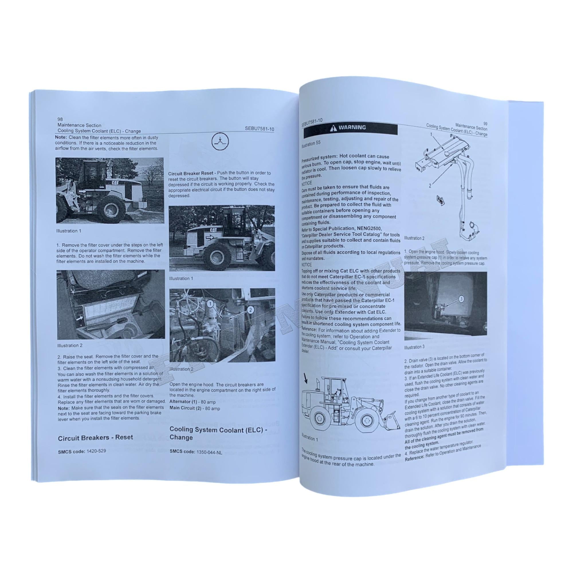 Caterpillar 938G Series II Wheel Loader Integrated Toolcarrier Operators Manual