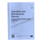 Caterpillar TH350B TH355B TH360B TH460B Telehandler Operators Maintenance Manual