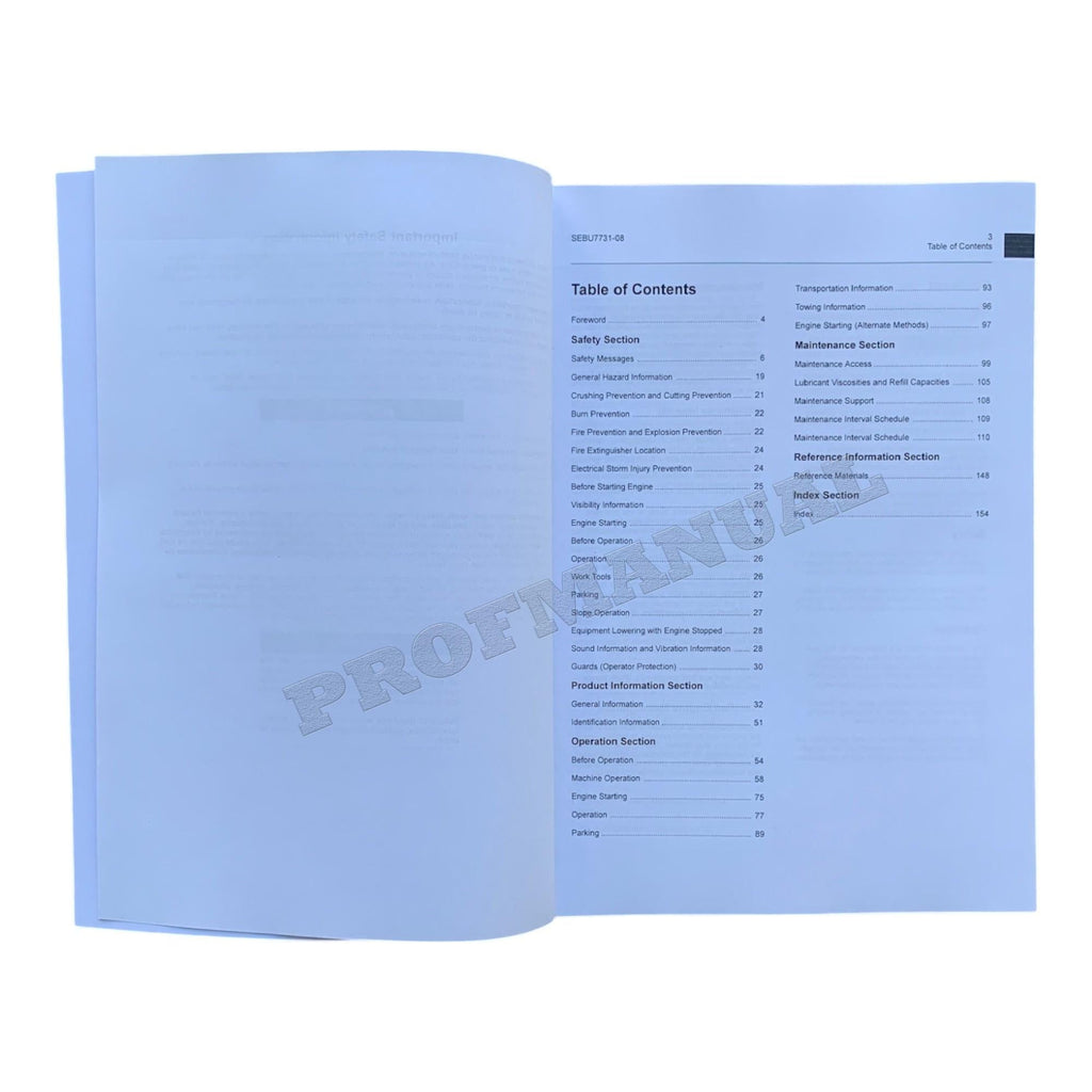 Caterpillar Cat 252B 262B 268B 248B Skid Steer Loader Operators Maintenance Manual +SUPPL