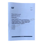 Caterpillar Cat 252B 262B 268B 248B Skid Steer Loader Operators Maintenance Manual +SUPPL
