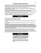 Manual del operador del motor industrial Caterpillar C4.4 Mech SN 4461-Up