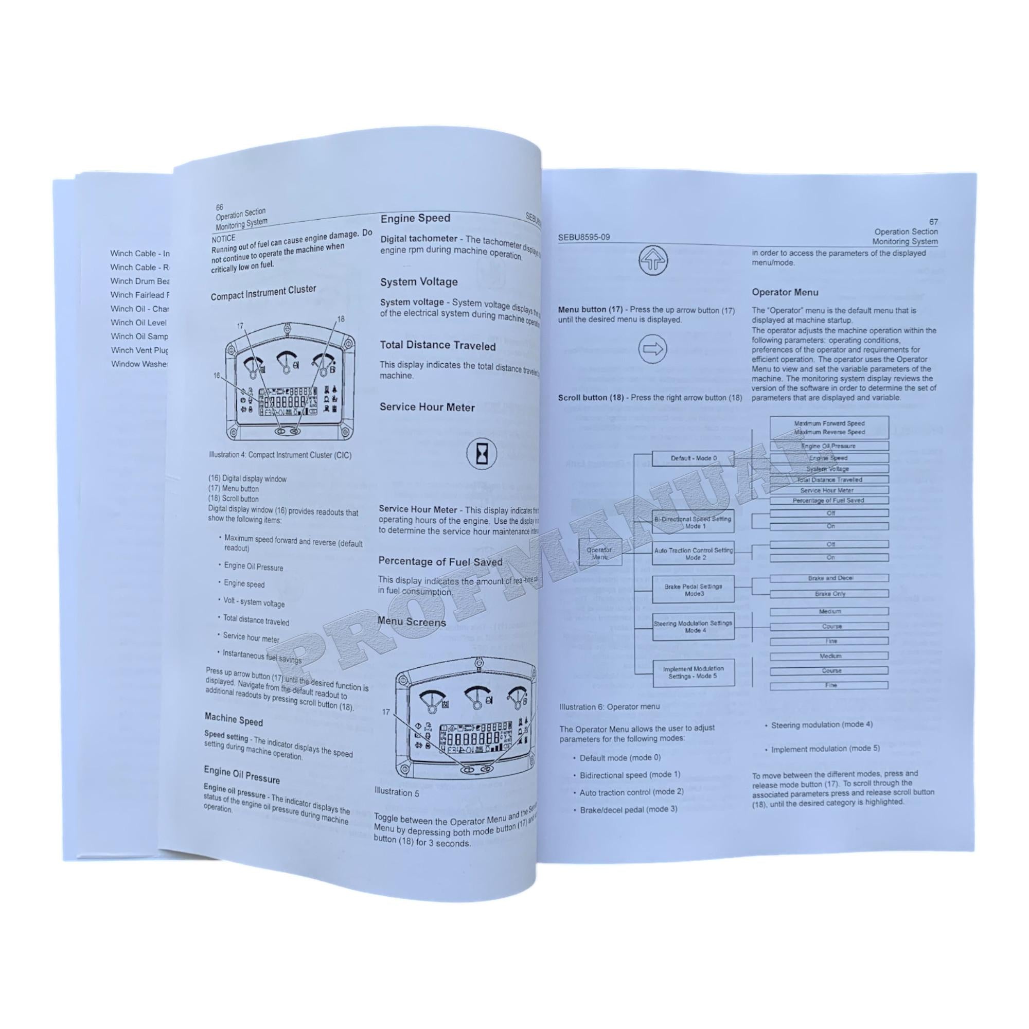 Caterpillar D6K2 Track Tractor Operators Maintenance Manual ser RST1-Up WMR1-Up