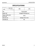 Manual de servicio del mástil del chasis de la carretilla elevadora Caterpillar DP60 DP70