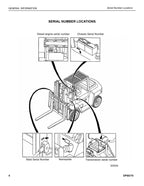 Manual de servicio del mástil del chasis de la carretilla elevadora Caterpillar DP60 DP70