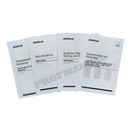 Manual de servicio de retroexcavadoras Caterpillar 3054 (4 libros)