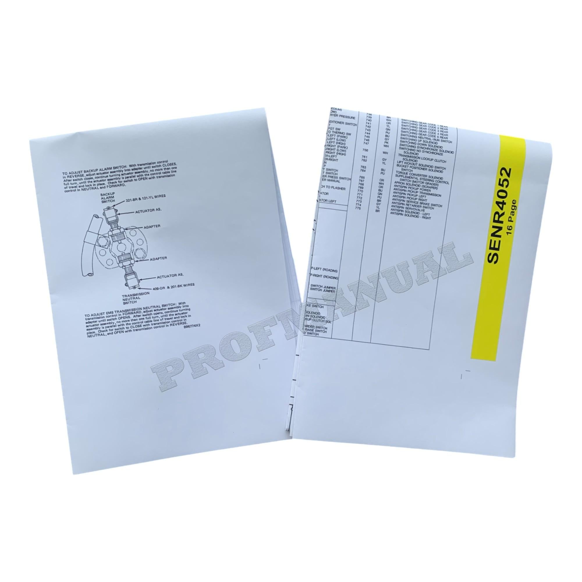 Manual de servicio completo del portaherramientas integrado Caterpillar IT28 IT28B 17 libros *Enviar número de serie