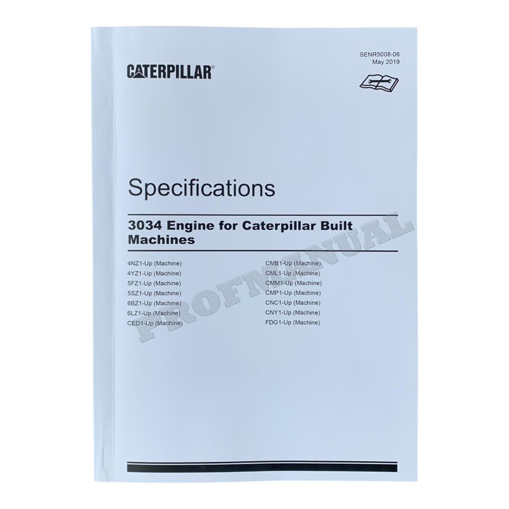 Manual de servicio completo del minicargador Caterpillar 246 *Enviar número de serie