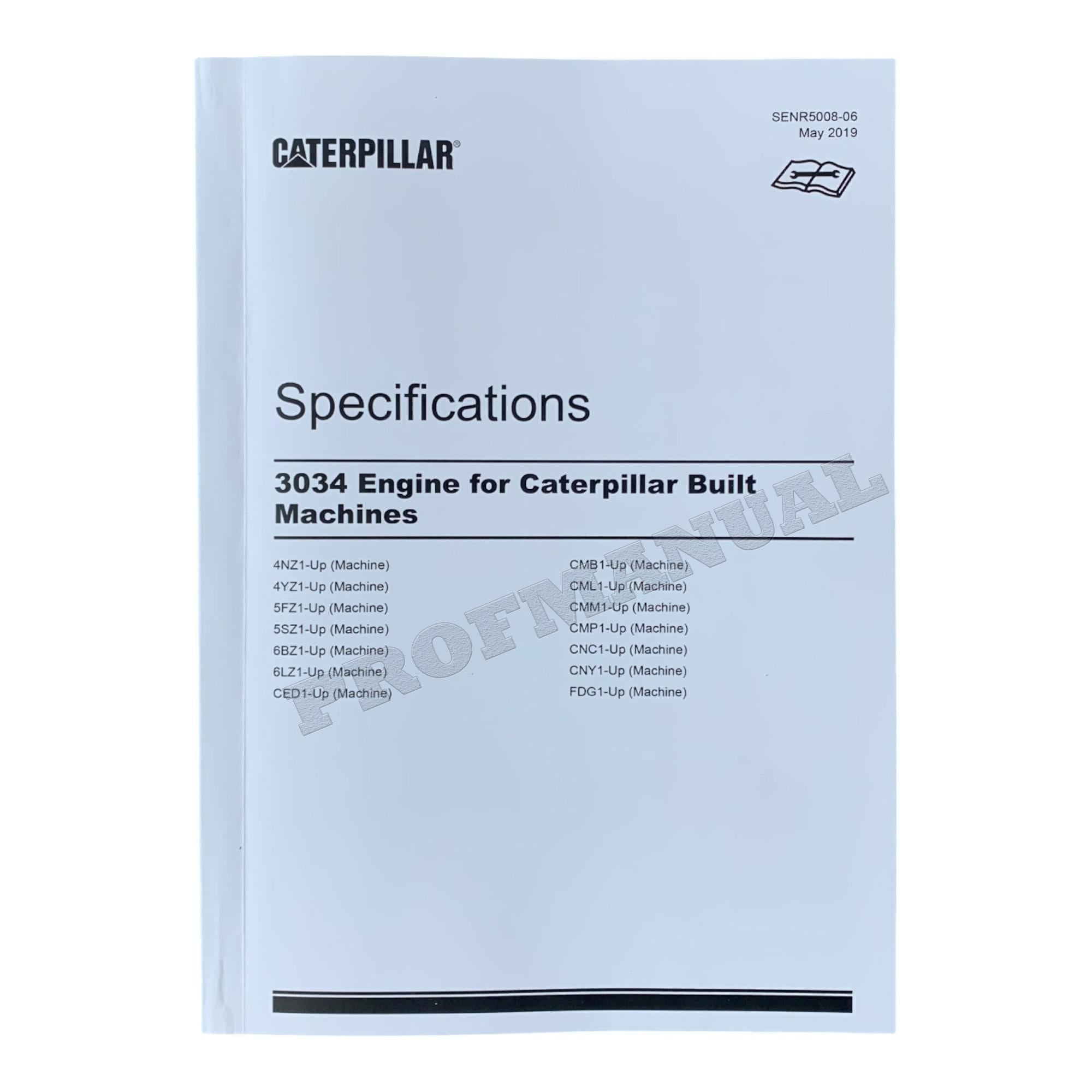 Manual de servicio completo del minicargador Caterpillar 246 *Enviar número de serie