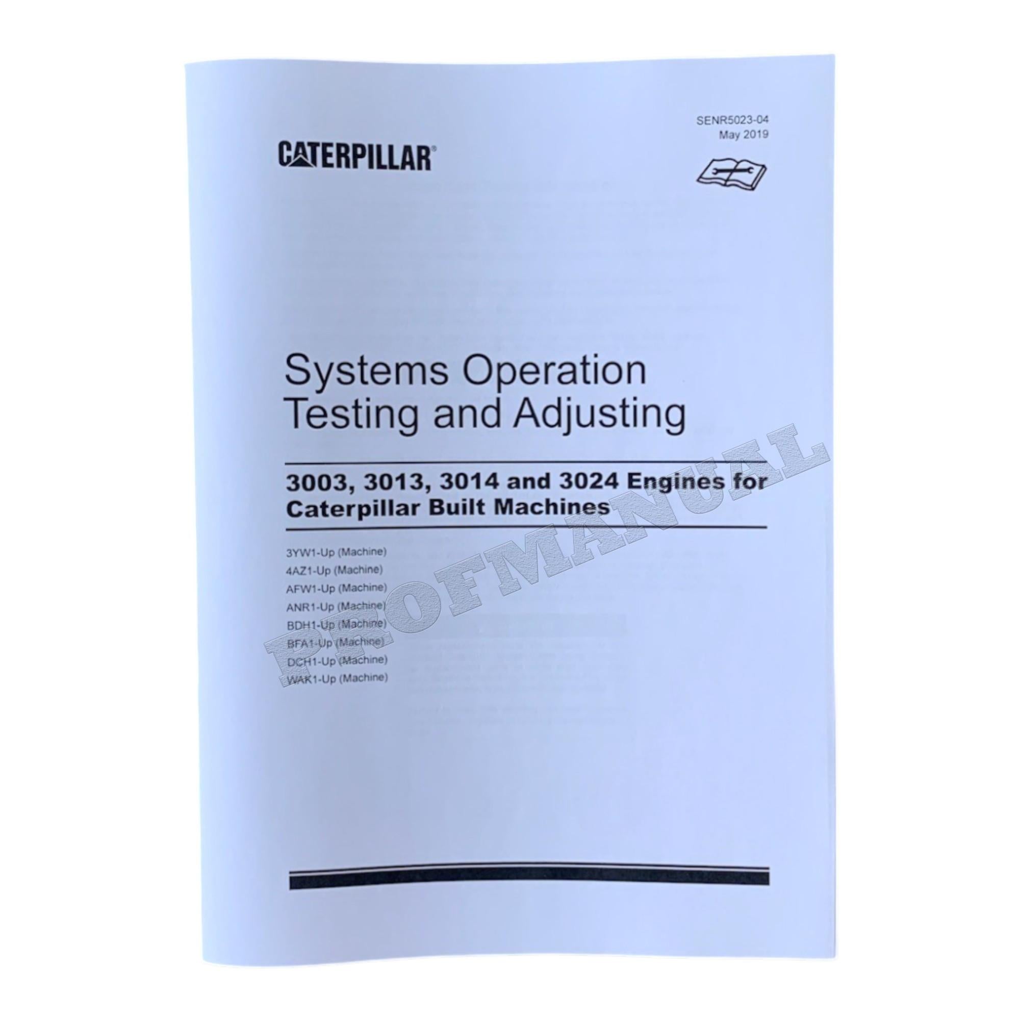Manual de servicio completo de la miniexcavadora hidráulica Caterpillar 303.5