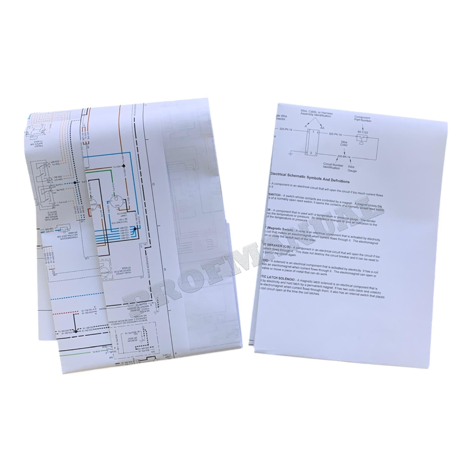 Caterpillar 436 438 Ser2 Loader Electrical Schematic Service Manual SENR5811