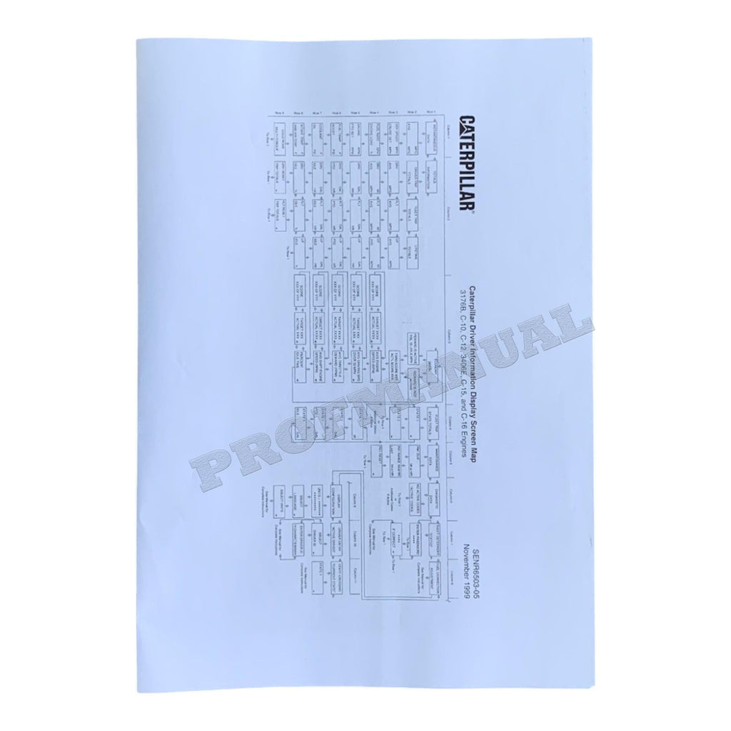 Caterpillar C-15 C-16 C-18 On-highway Engine Full Service Manual