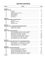 Caterpillar TH255 Telehandler Axle Disassembly Assembly Service Manual SN TBS-