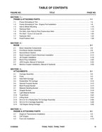 Caterpillar TH336 TH337 TH406 TH407 Telehandler Parts catalog Manual