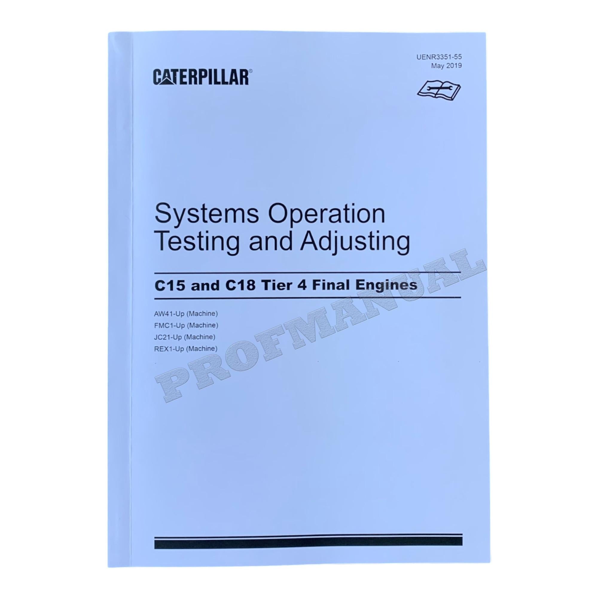Manual de servicio completo del tractor de cadenas Caterpillar D8T *Enviar número de serie
