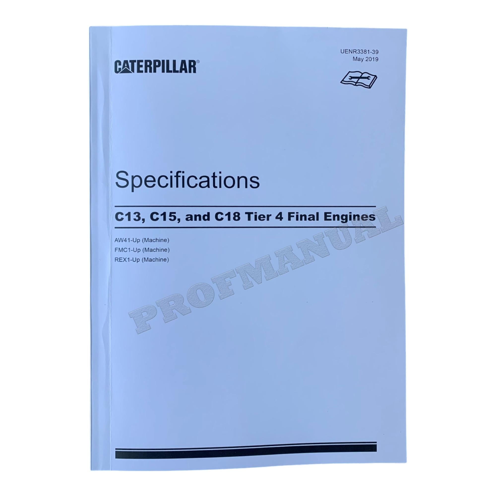 Manual de servicio completo del tractor de cadenas Caterpillar D8T, 20 libros *SN AW4 1 y superiores