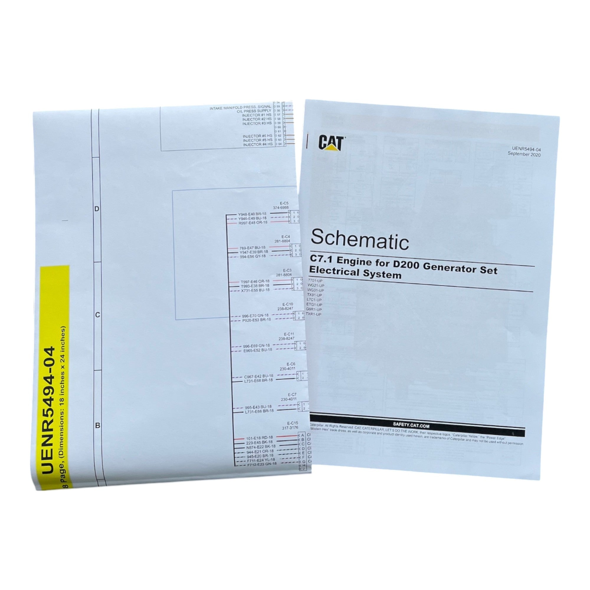 Caterpillar C7.1 INDUSTRIAL ENGINE Full Service Manual G9R1-UP *Send SN
