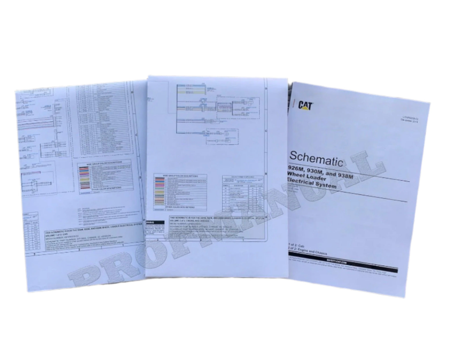 Caterpillar 926M 930M 938M Loader Electric Sys Schematic Service Manual UENR6208