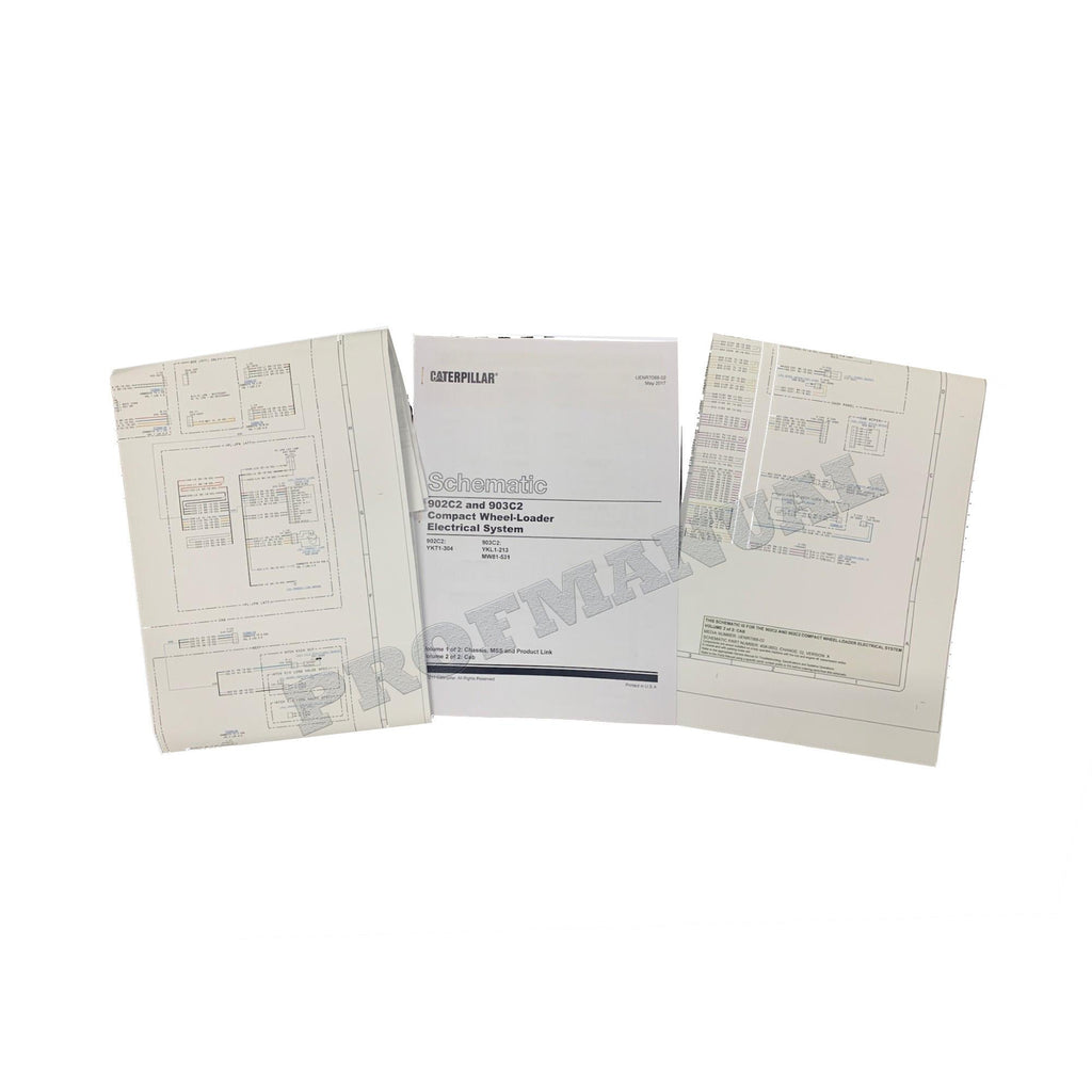Manual de servicio completo de la CARGADORA DE RUEDAS COMPACTA Caterpillar 903C2 *Enviar número de serie