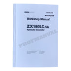 HITACHI ZAXIS ZX160LC-5A Excavator Workshop Service Manual