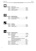 HITACHI EX100W EX100WD EXCAVATOR SERVICE MANUAL