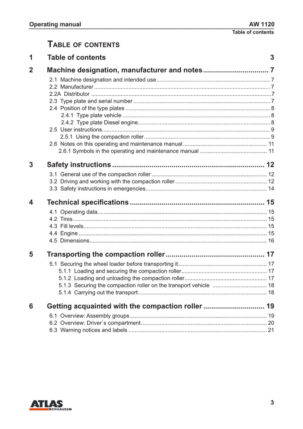 Manual de mantenimiento del operador de la máquina compactadora de asfalto Hyundai HR120C-9 conopy