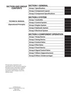 HITACHI ZX135US-6 Excavator Operational Principle Technical Manual TODAS60-EN-00