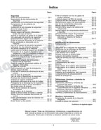 John Deere W155 hileradora Manual del Operador Español