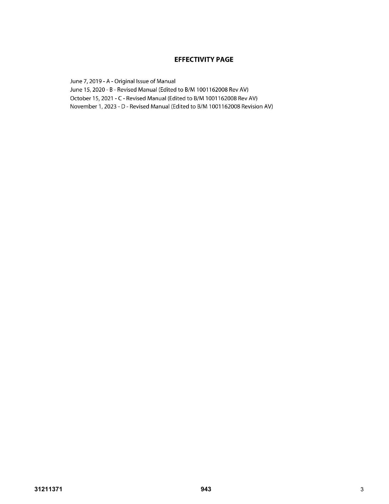 JLG  943 Telehandler Parts Catalog Manual