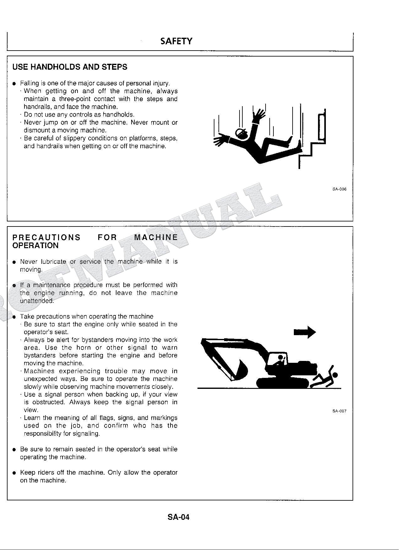 HITACHI EX300-3 Excavator Workshop manual  With information on Engine Repair