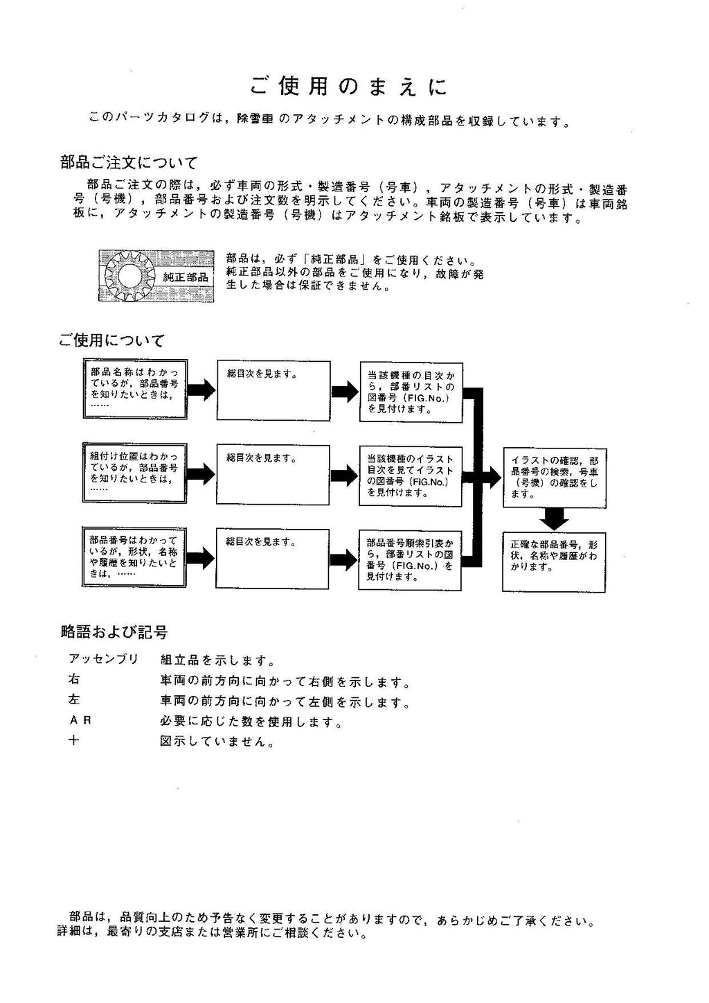Hitachi LX70-7 LX80-7 Snow Removal Att Loader Parts Catalog Manual SN D04-04-up