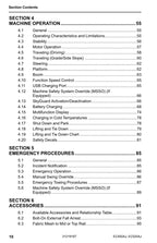 JLG EC450AJ EC520AJ Boom Lift Maintenance Operation Operators Manual 31219187