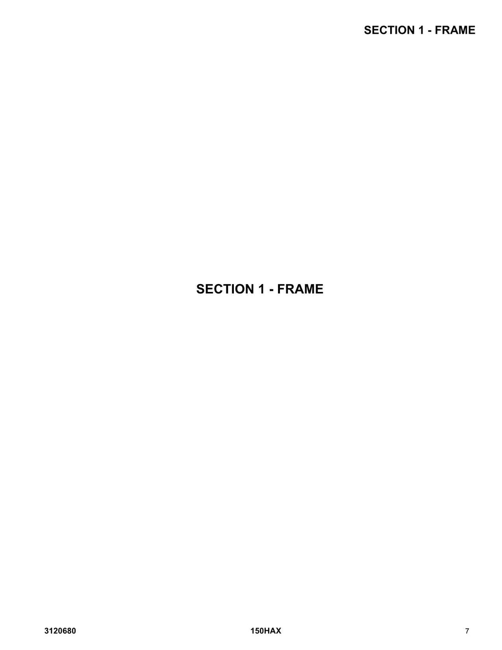 JLG 150HAX Boom Lift Parts Catalog Manual 3120680
